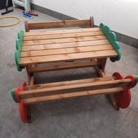 Tavolo con panchine per bambini