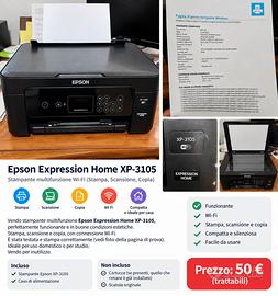 stampante  Epson Expression Home XP-3105