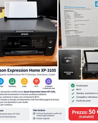 stampante  Epson Expression Home XP-3105