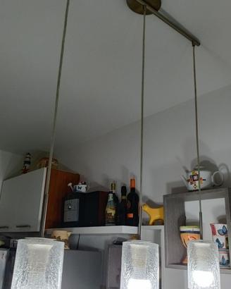 Lampadario a sospensione a 3 luci