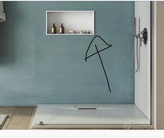 Nicchia da parete per doccia