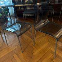 4 Sedie Bontempi metacrilato