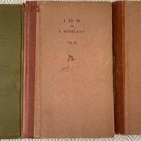 Libri di Rebreanu e Tagore edizioni d’epoca