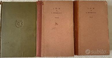 Libri di Rebreanu e Tagore edizioni d’epoca