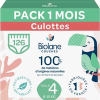 BIOLANE - Pannolini mutandine - Taglia 4 (8-15 kg)