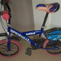 bicicletta per bambino Spiderman