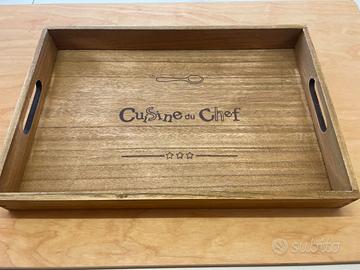 Vassoio di legno