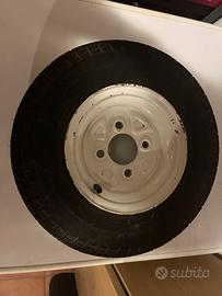 Ruota completa per carrello appendice
