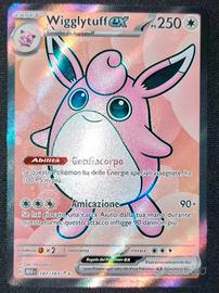 Pokémon 151 wigglytuff 187/165 appena sbustato