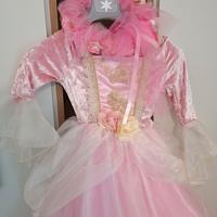 Costume carnevale bambina da Princ. 5/6 anni