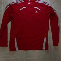 Maglia sportiva Adidas rossa maniche lunghe origin