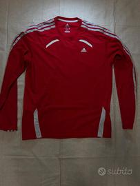 Maglia sportiva Adidas rossa maniche lunghe origin
