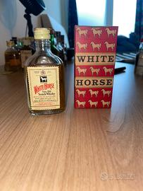 Mignon Whisky White Horse con scatola
