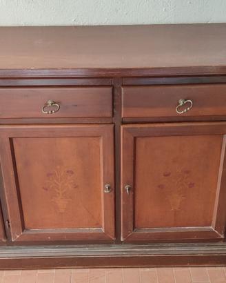 MOBILE CREDENZA BASSO ARTE POVERA.