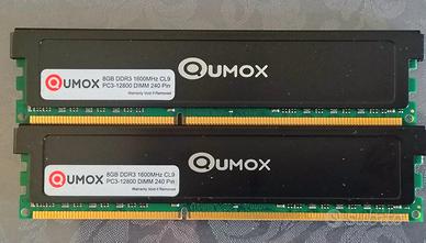 Ram 2x8gb ddr3 PC fisso 