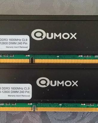 Ram 2x8gb ddr3 PC fisso 