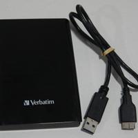 Hard Disk 500GB USB 3.0 Verbatim