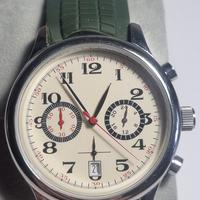 Cronografo al quarzo stile militare
