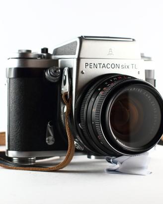 Pentacon Six TL + 3 obiettivi e accessori 