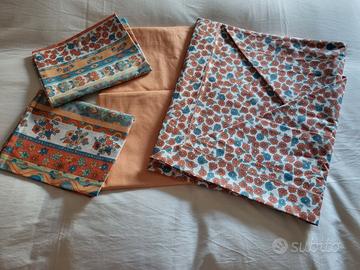 completo lenzuola matrimoniali 