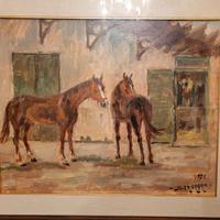Quadro di autore Olio su Tela SEMERARO P. 1973