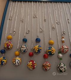 Collana. Gioielli in Ceramica di Caltagirone