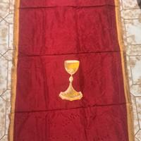 Antichi drappi processionali per finestre
