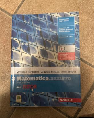 Libro di matematica 3 superiore