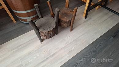 Ceppi in legno decorativi