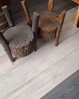 Ceppi in legno decorativi