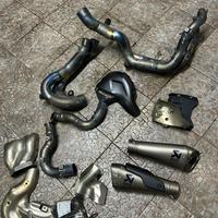 Scarico akrapovic completo ducati panigale v4