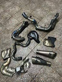 Scarico akrapovic completo ducati panigale v4