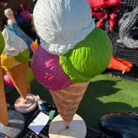 Statua Gelato Vetroresina