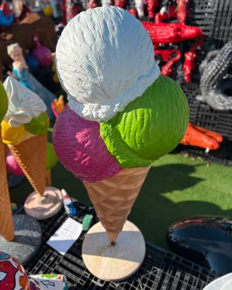 Statua Gelato Vetroresina