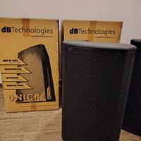 Coppia casse Db  Opera Unica 12 900w