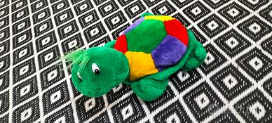 peluche tartaruga colorata 