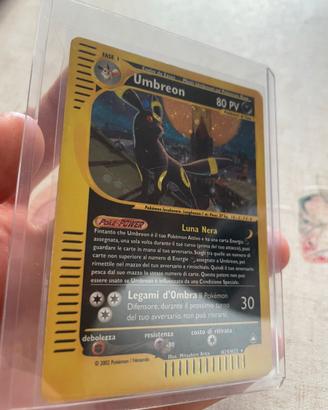 Umbreon holo aquapolis condizioni excellent