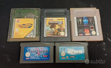 giochi vari per Gameboy e Gameboy COLOR 
