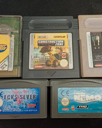 giochi vari per Gameboy e Gameboy COLOR 