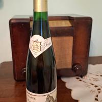Bottiglia vino riesling d'Alsazia 1987 collezione