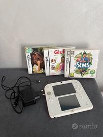 Nintendo 2DS + 4 giochi + memoria 4GB