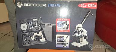 microscopio bresser biolux nv  20x-1280x