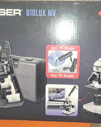microscopio bresser biolux nv  20x-1280x