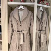 Cappotto donna trapuntato beige Linda's tg.M/L