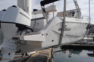 BARCA MINGOLLA BRAVA WA28 CON HONDA BF250D WHITE