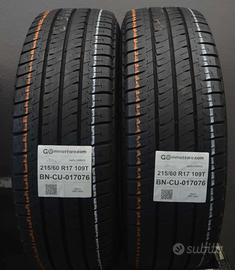 2 pneumatici michelin 215/60 r17 109t cu17076