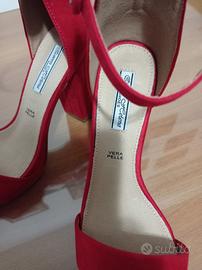 Scarpe donna colore rosso