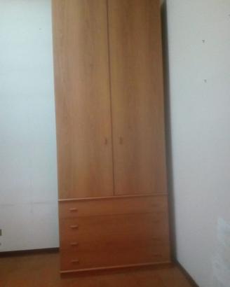 armadio in laminato a 2 ante