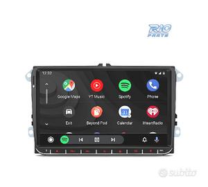 RADIO GPS ANDROID 12 PER VOLKSWAGEN VW SKODA SEAT