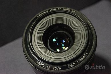 Obiettivo Yongnuo 35mm f/2 per Canon EF